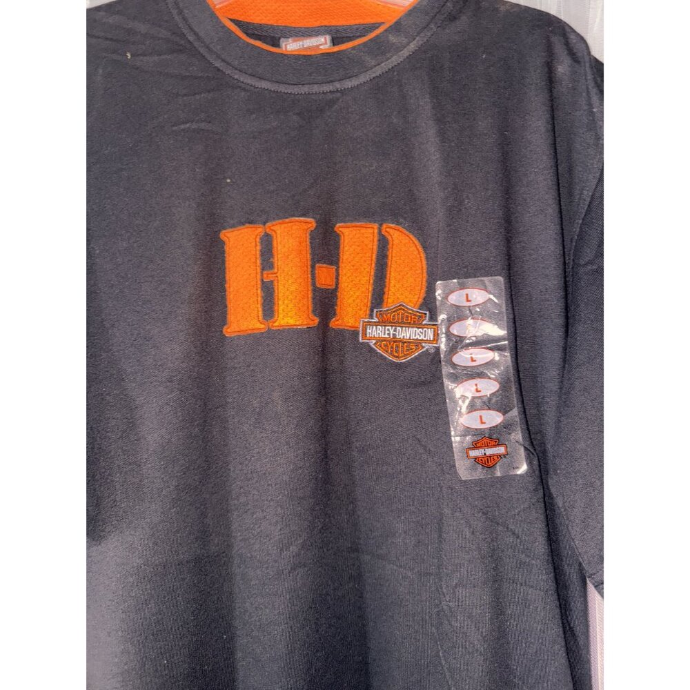 New Harley-Davidson El Paso TX Mens Black T-Shirt Size L Made In Jordan - Picture 2 of 5